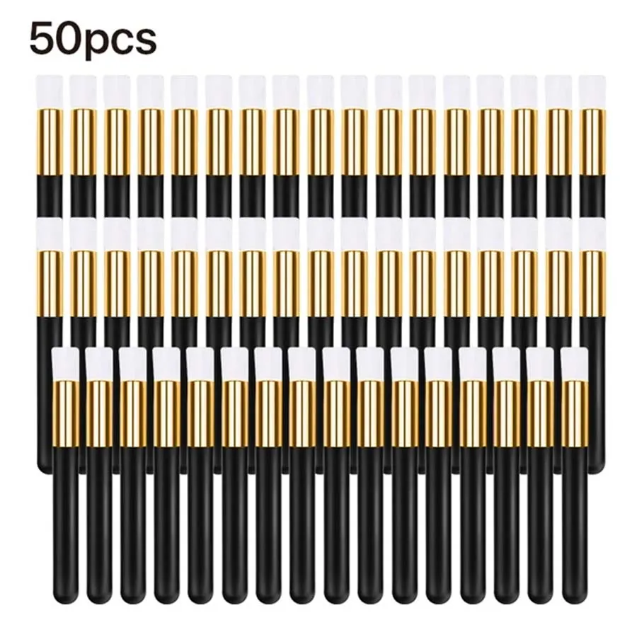 Eyelash Extension Eyeliner - 10/20/50 قطعة فرشاة تنظيف الرموش لاش