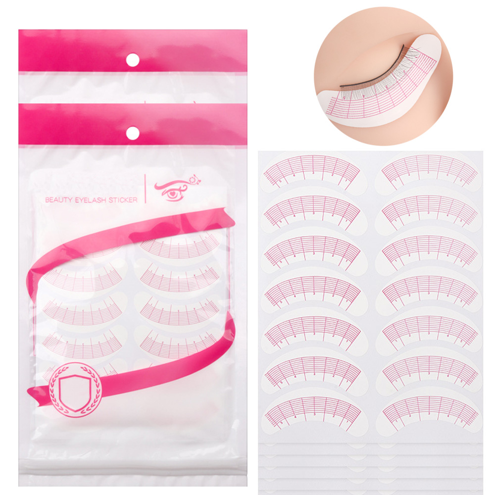Lash Mapping Sticker - 2/5 عبوات من ملصقات رسم الرموش