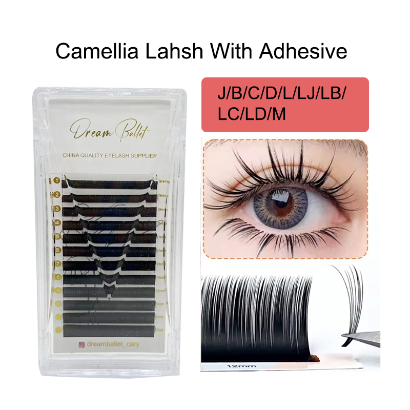 Eyelash Extension Remover At Home - رموش كاميليا من دريم باليت مع