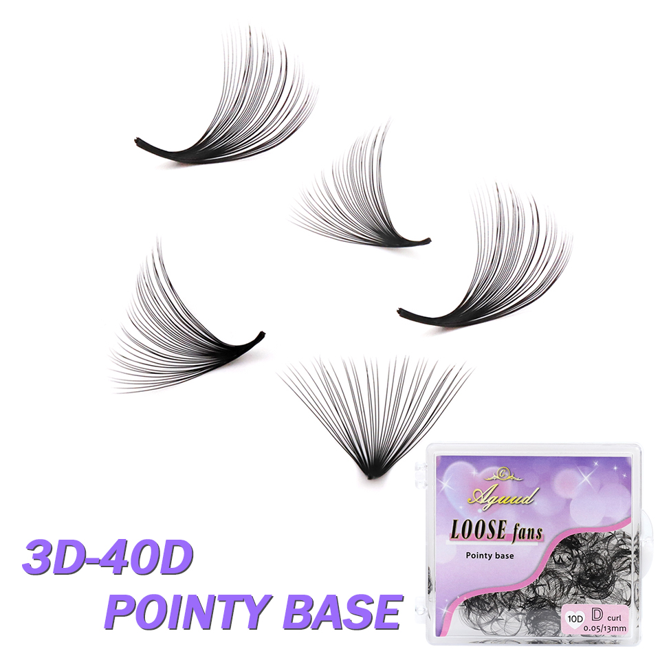 Eyelash Extension Remover At Home - AGUUD 30D 40D العنقودية فضفاضة المشجعين