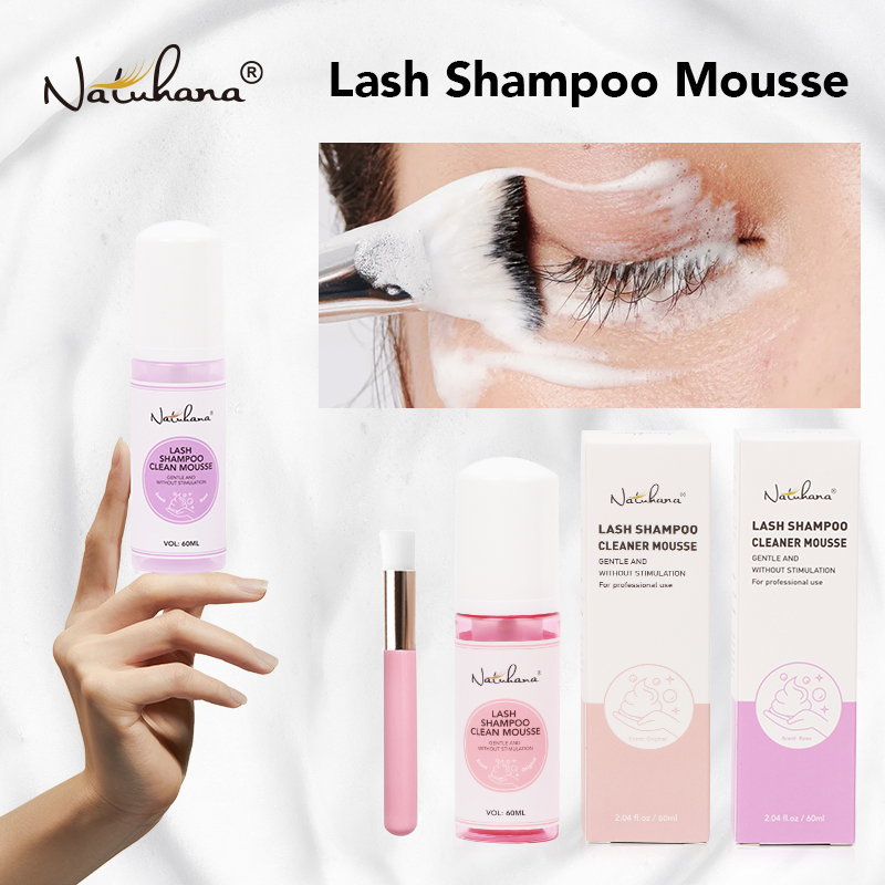 Eyelash Extension No 9 - Natuhana 60 مللي رمش تمديد شامبو