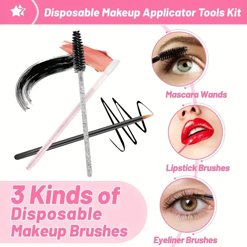 80 قطعة فرشاة للمكياج المهنية  - مراجعة Eyelash Extension Eyeliner وسعره