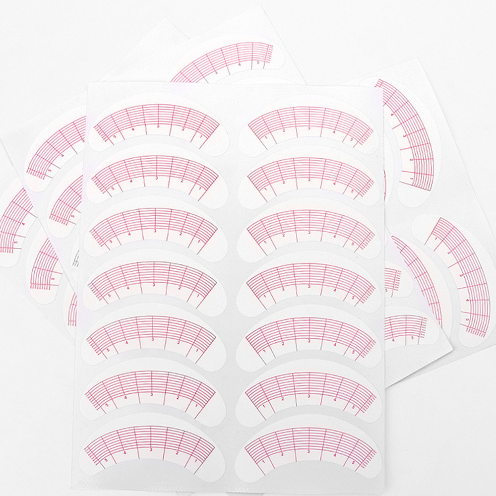 2/5 عبوات من ملصقات رسم الرموش - مراجعة Lash Mapping Sticker وسعره