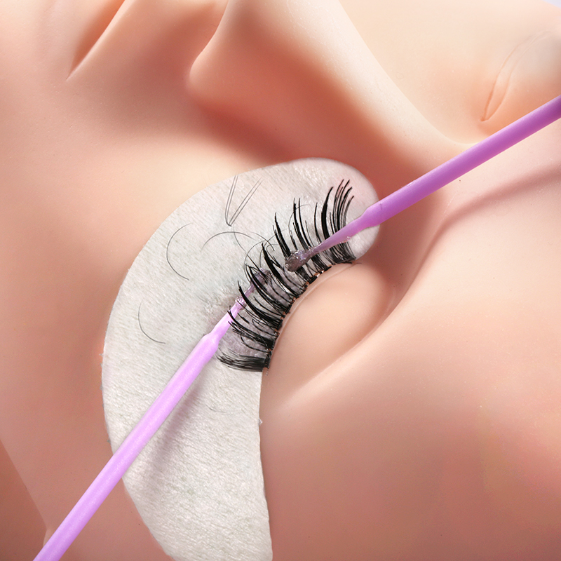 فرشاة رموش للاستعمال مرة واحدة - مراجعة Eyelash Extension Eyeliner وسعره