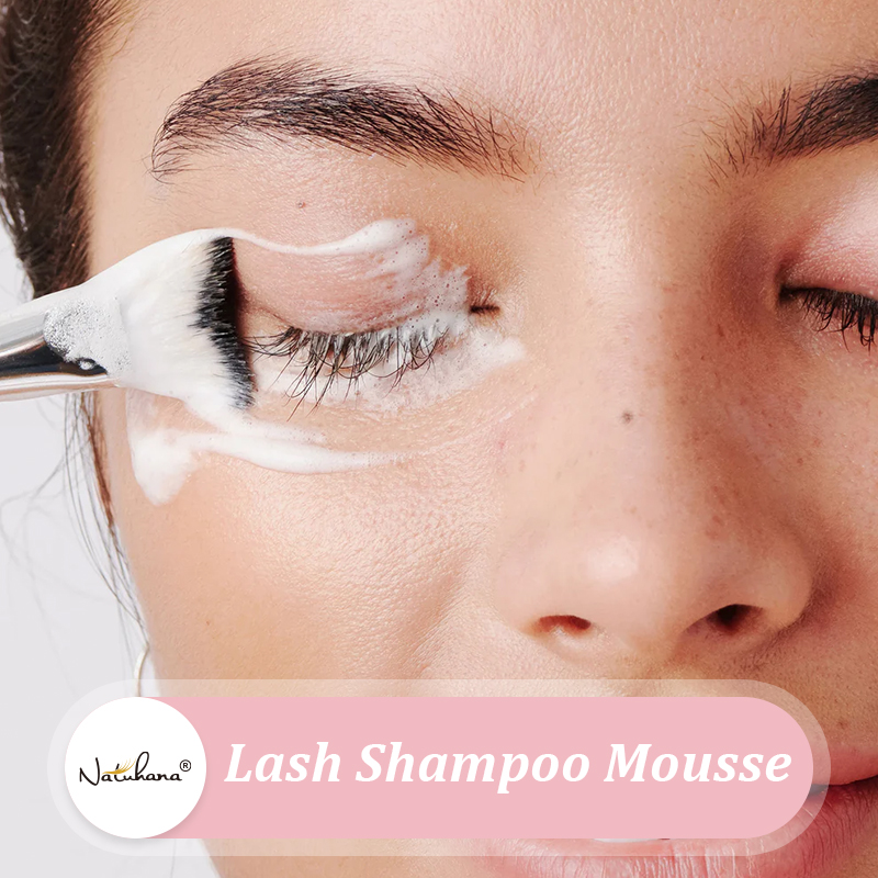 NATUHANA 60 مللي موس تنظيف الر - مراجعة Eyelash Extension No 9 وسعره
