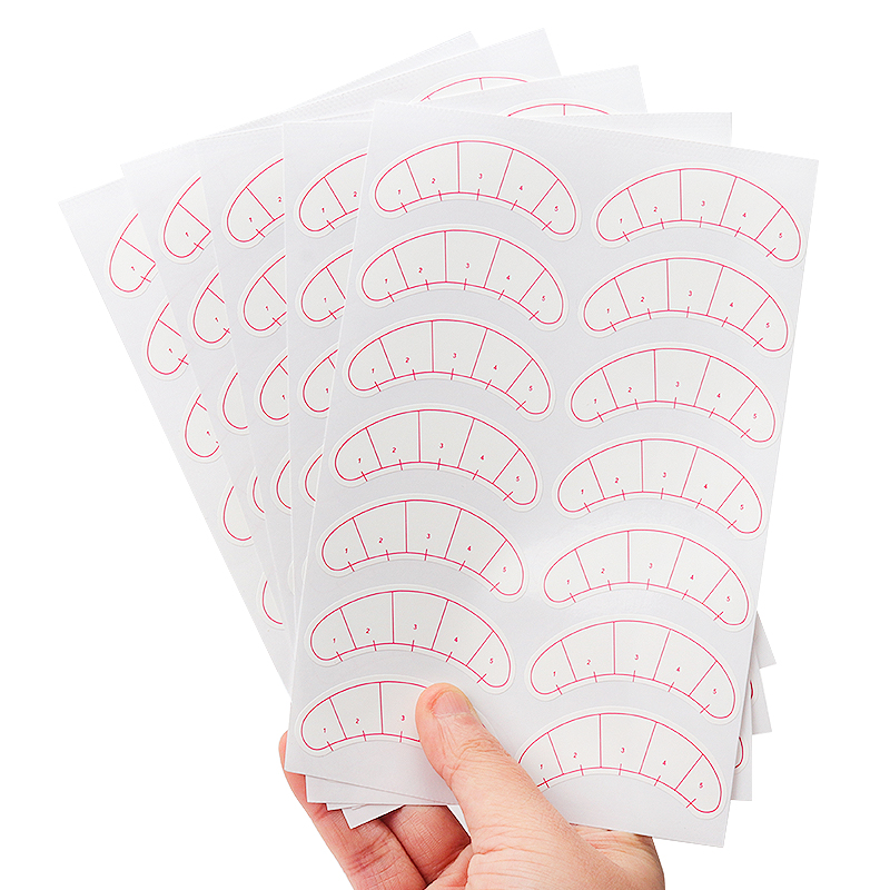 70 Pairs رمش رسم الخرائط ملصقا - مراجعة Lash Mapping Sticker وسعره