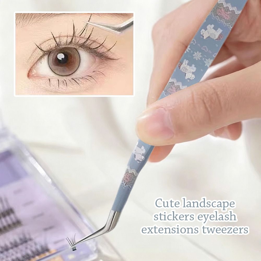 ملقط رموش من الفولاذ المقاوم ل - مراجعة Lash Mapping Sticker وسعره