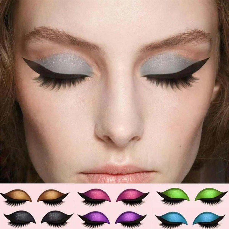 1/2 زوج من لاصقات ظلال العيون  - مراجعة Lash Mapping Sticker وسعره