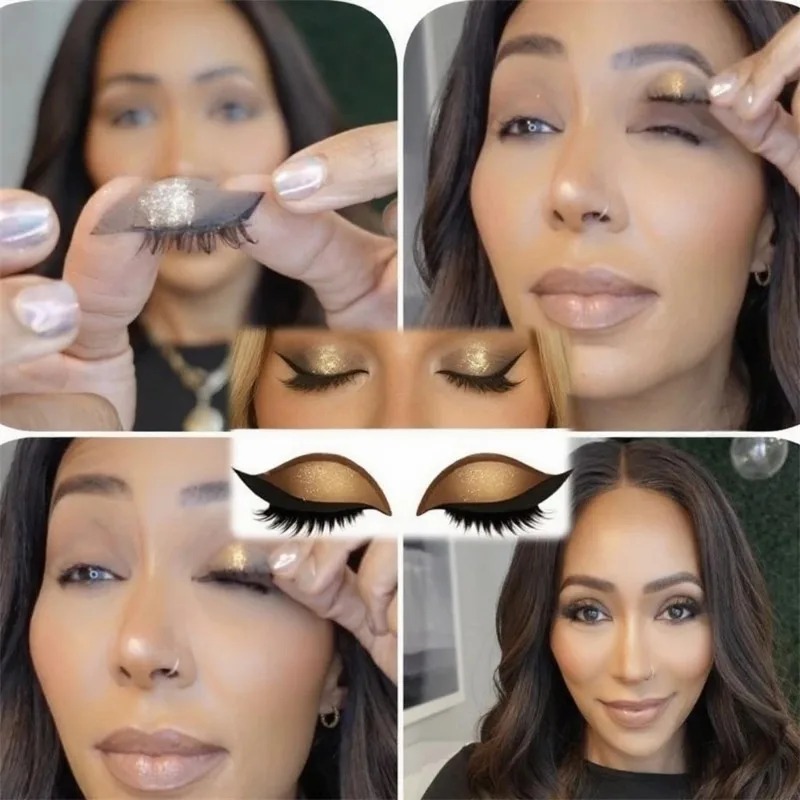 1/2 زوج من لاصقات ظلال العيون  - مراجعة Lash Mapping Sticker وسعره