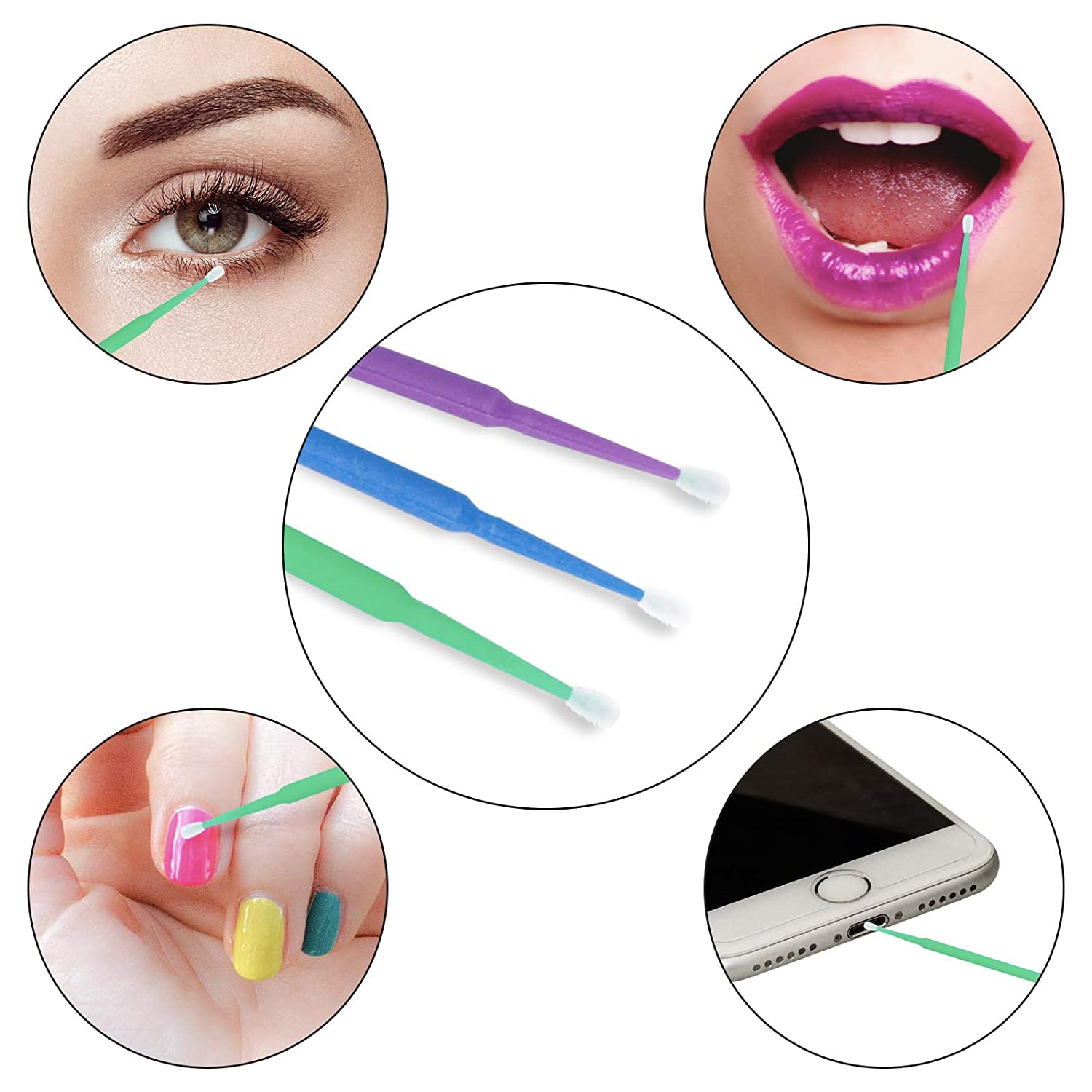 500 قطعة/الوحدة رمش تمديد تنظي - مراجعة Eyelash Extension Eyeliner وسعره