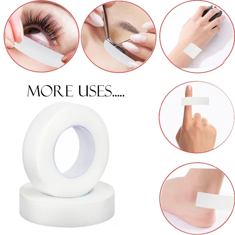 شريط رموش شفاف من نسيج مسامي د - مراجعة Eyelash Extension Remover At Home وسعره