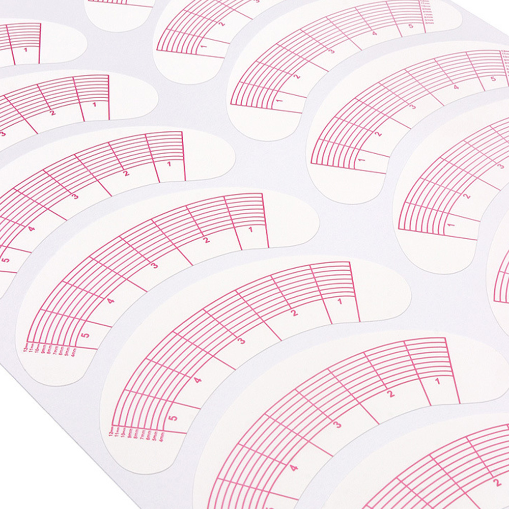 2/5 عبوات من ملصقات تخطيط الرم - مراجعة Lash Mapping Sticker وسعره