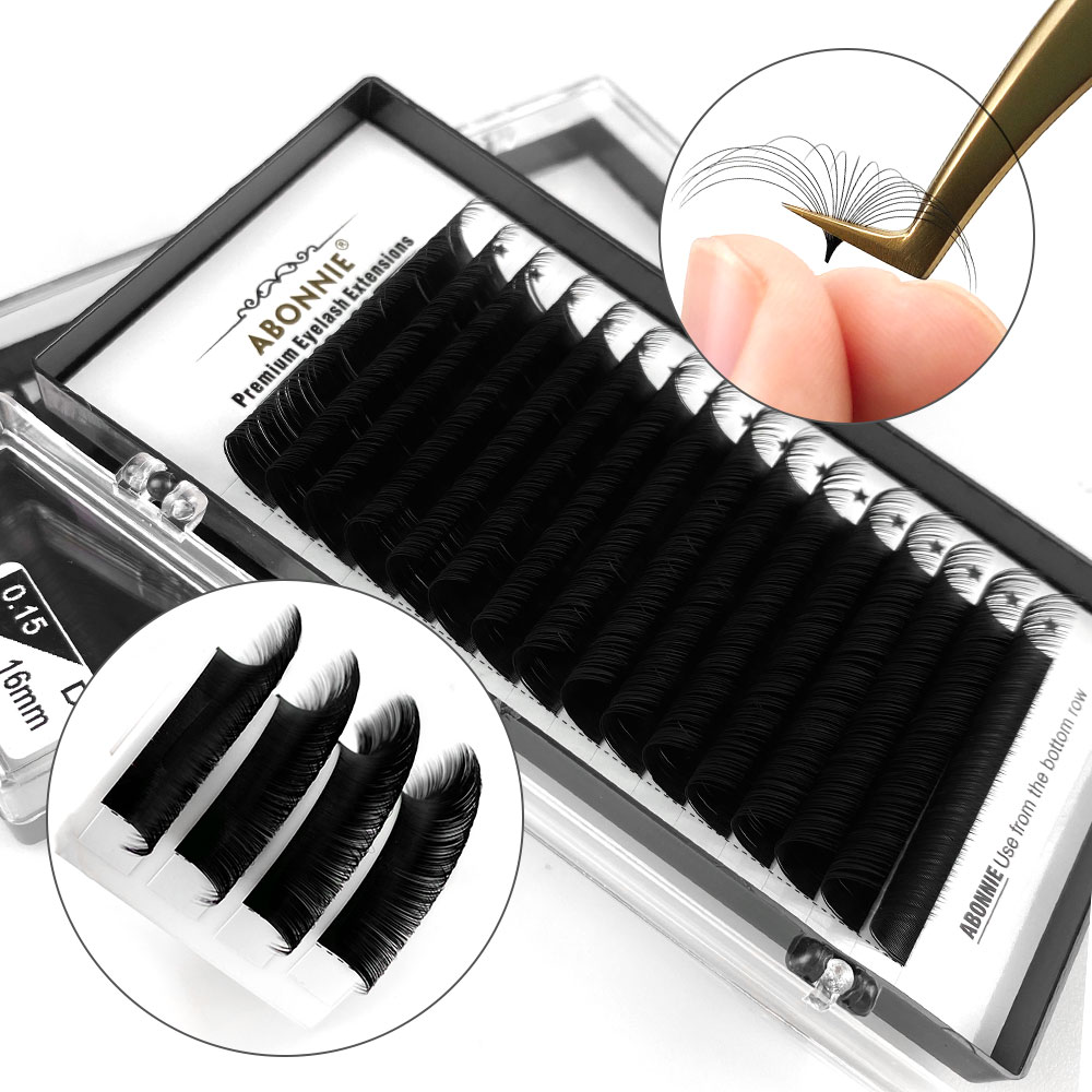 Abonnie رموش تمديد الحرير لينة - مراجعة Eyelash Extensions Classic وسعره